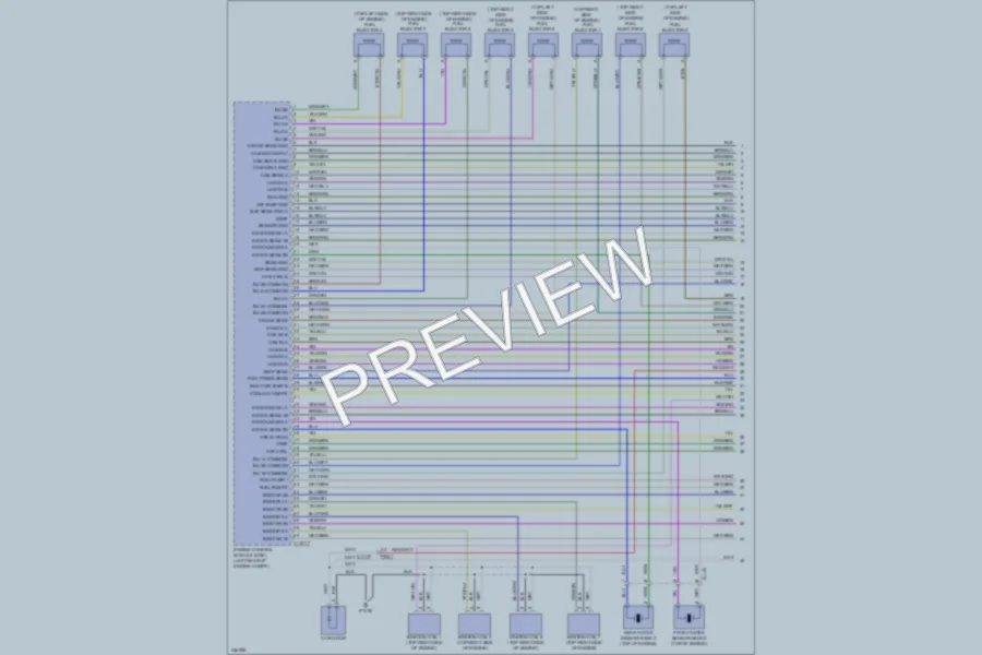2010 Jaguar XK Engine Performance wiring diagram preview