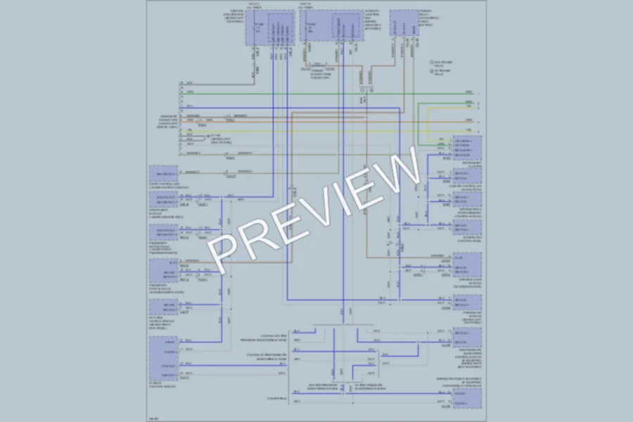 2010 Jaguar XKR Computer Data Lines wiring diagram preview