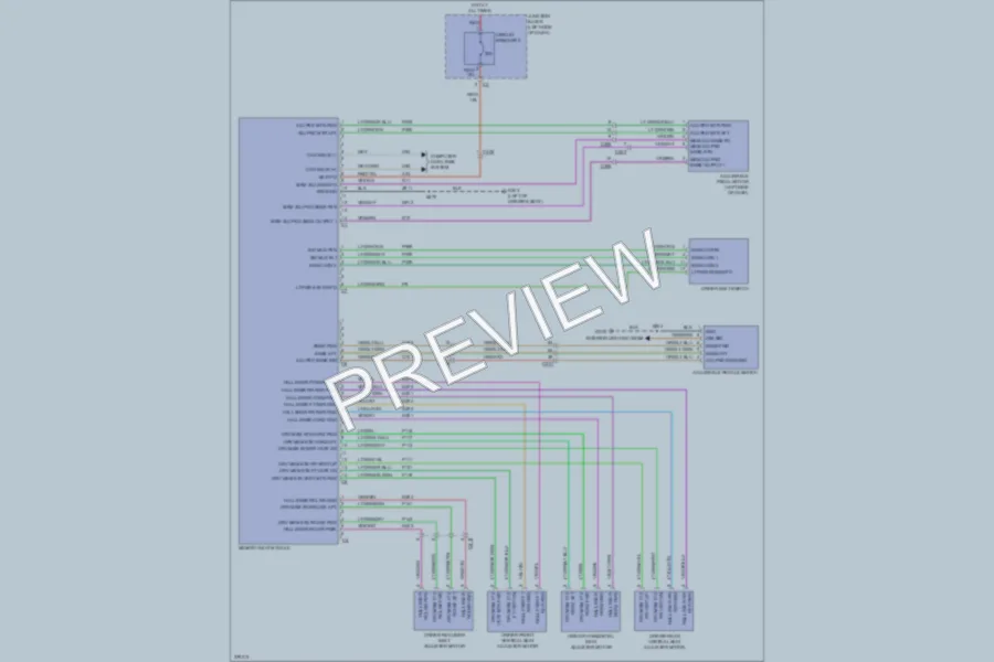 2010 Jeep Commander Memory Systems wiring diagram preview