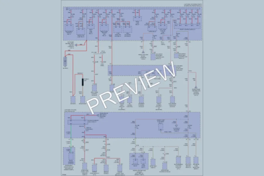 2010 Jeep Commander Power Distribution wiring diagram preview