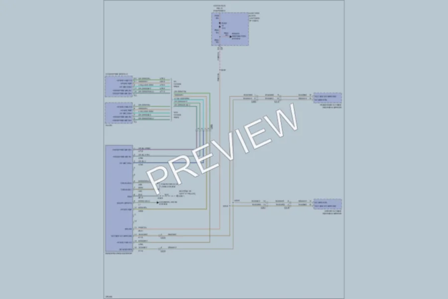 2010 Jeep Commander Power Mirrors wiring diagram preview