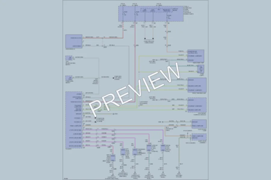 2010 Jeep Compass Interior Lights wiring diagram preview