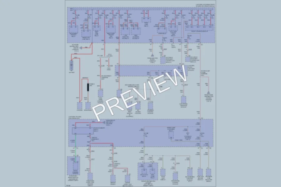 2010 Jeep GrandCherokee Power Distribution wiring diagram preview