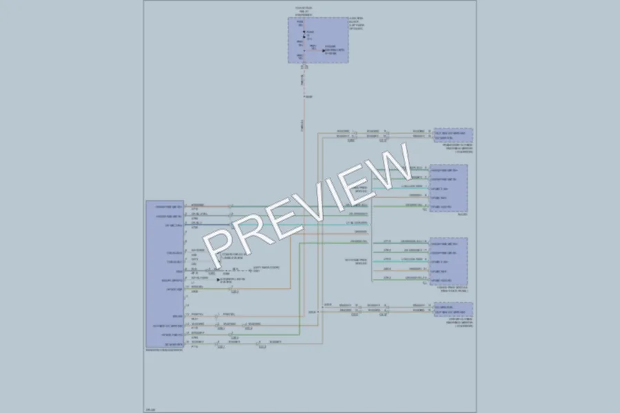 2010 Jeep GrandCherokee Power Mirrors wiring diagram preview