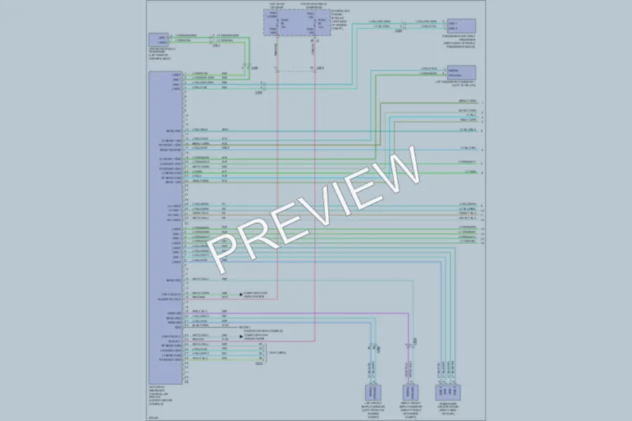 2010 Jeep GrandCherokee Supplemental Restraints wiring diagram preview