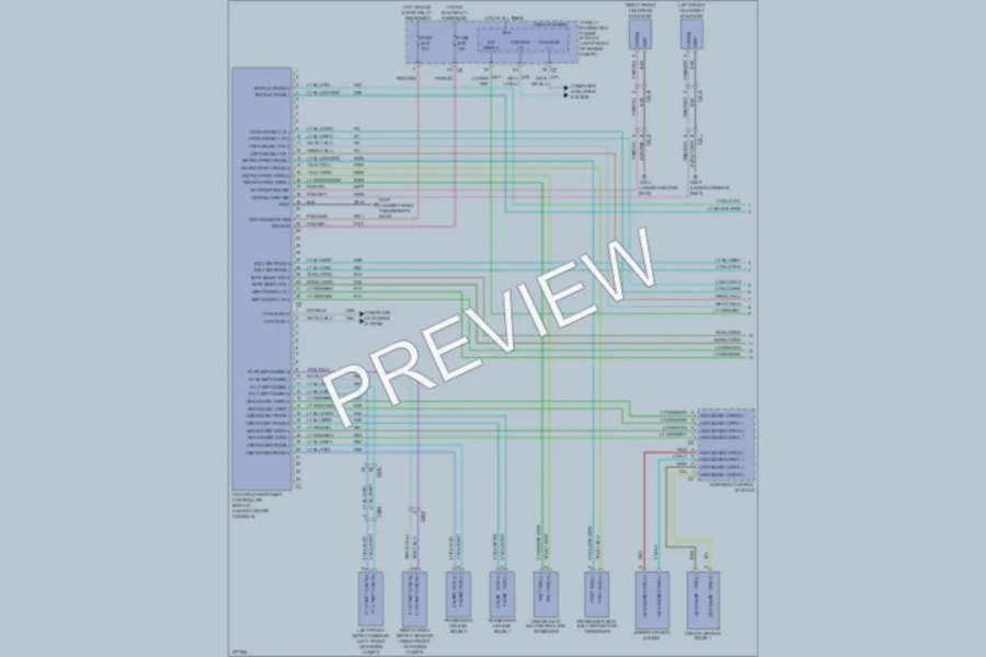 2010 Jeep Liberty Supplemental Restraints wiring diagram preview
