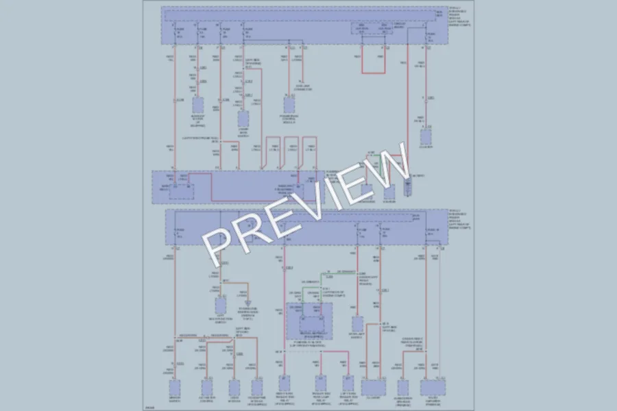 2010 Jeep Patriot Power Distribution wiring diagram preview