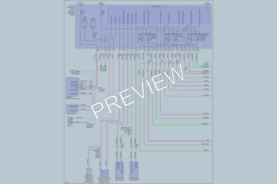 2010 Jeep Wrangler Anti Theft wiring diagram preview