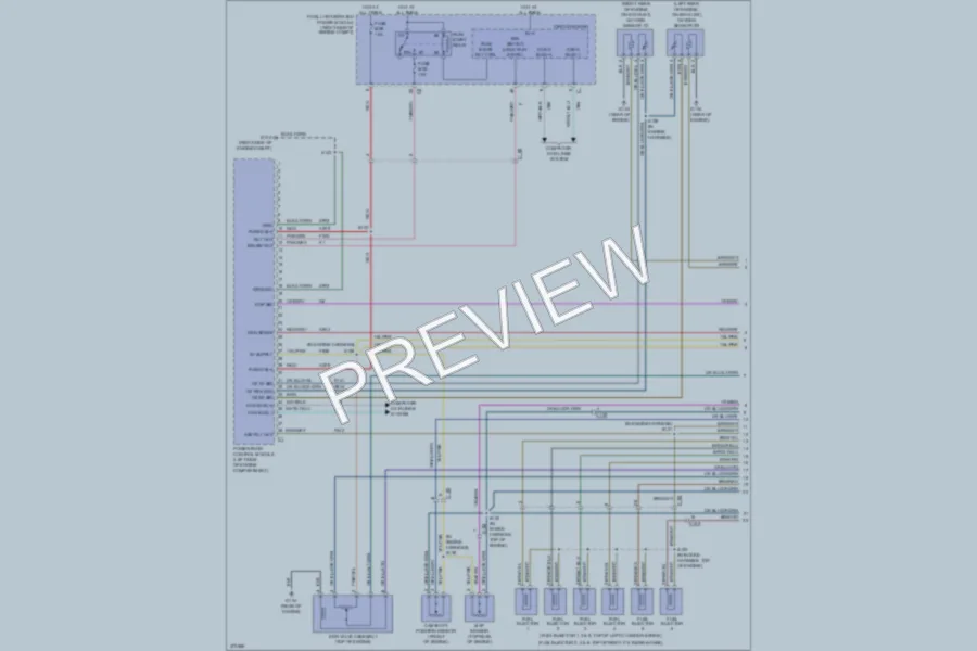 2010 Jeep Wrangler Engine Performance wiring diagram preview