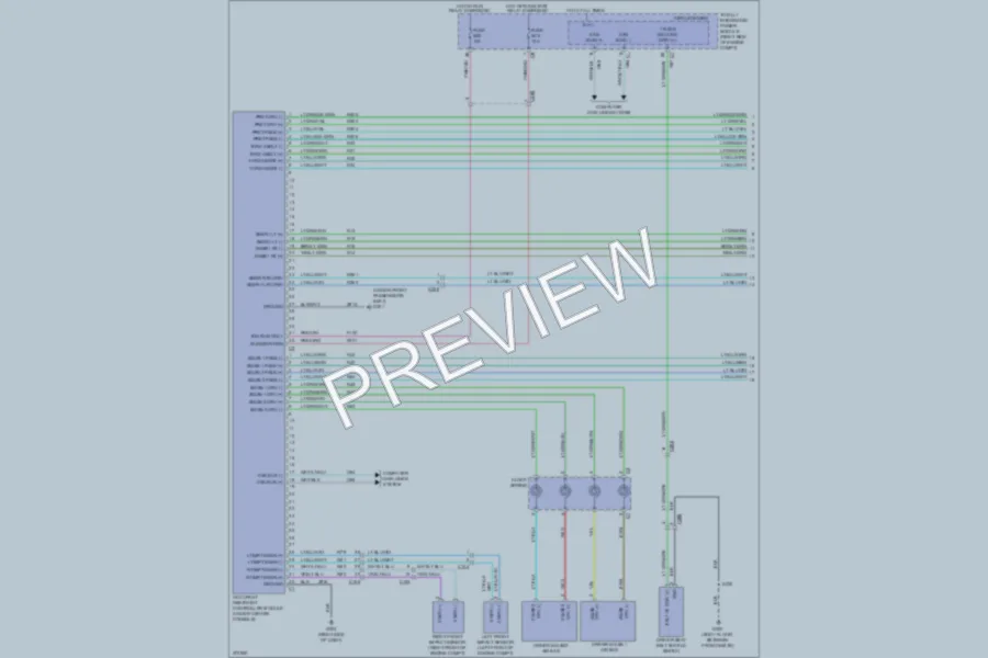 2010 Jeep Wrangler Supplemental Restraints wiring diagram preview