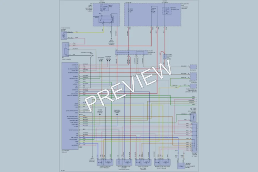 2010 Kia Forte Air Conditioning wiring diagram preview
