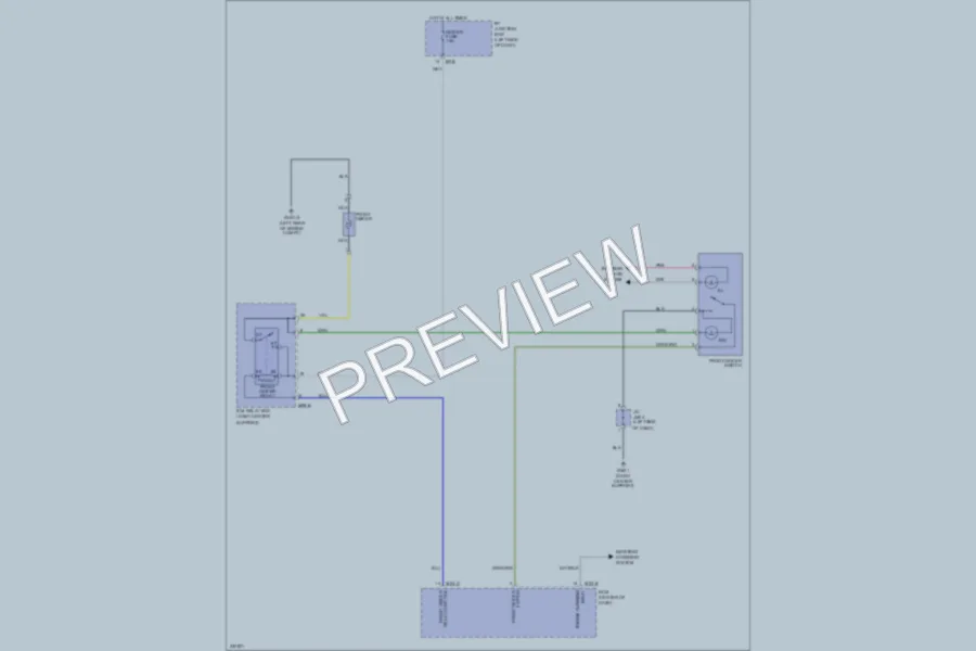 2010 Kia Forte Defoggers wiring diagram preview
