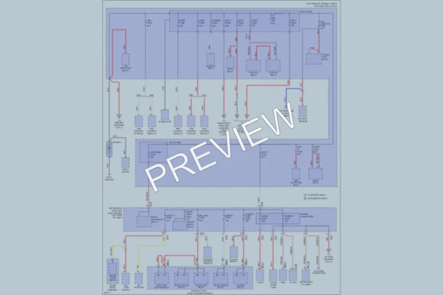2010 Kia ForteKoup Power Distribution wiring diagram preview