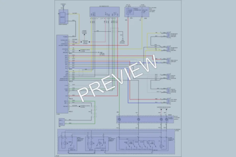2010 Kia ForteKoup Radio wiring diagram preview