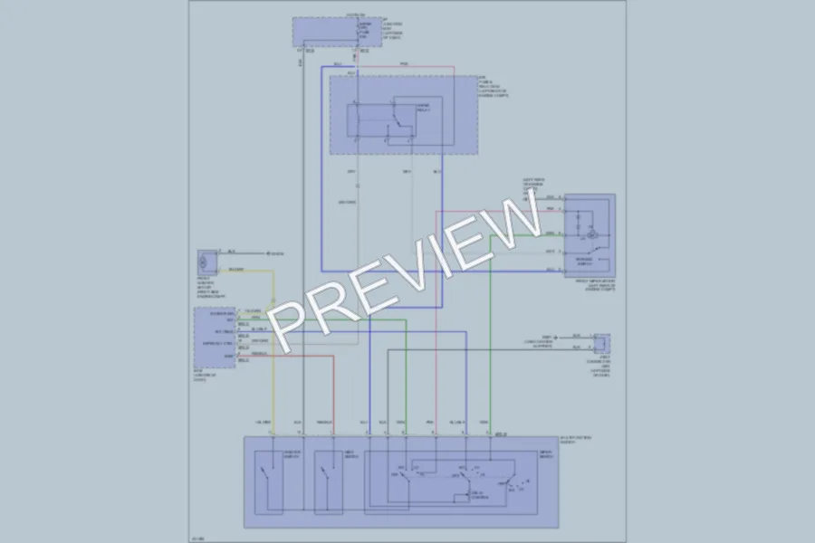 2010 Kia ForteKoup Wiper Washer wiring diagram preview