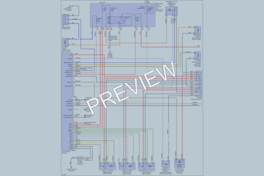 2010 Kia Optima Air Conditioning wiring diagram preview