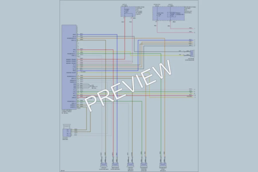 2010 Kia Optima Navigation wiring diagram preview