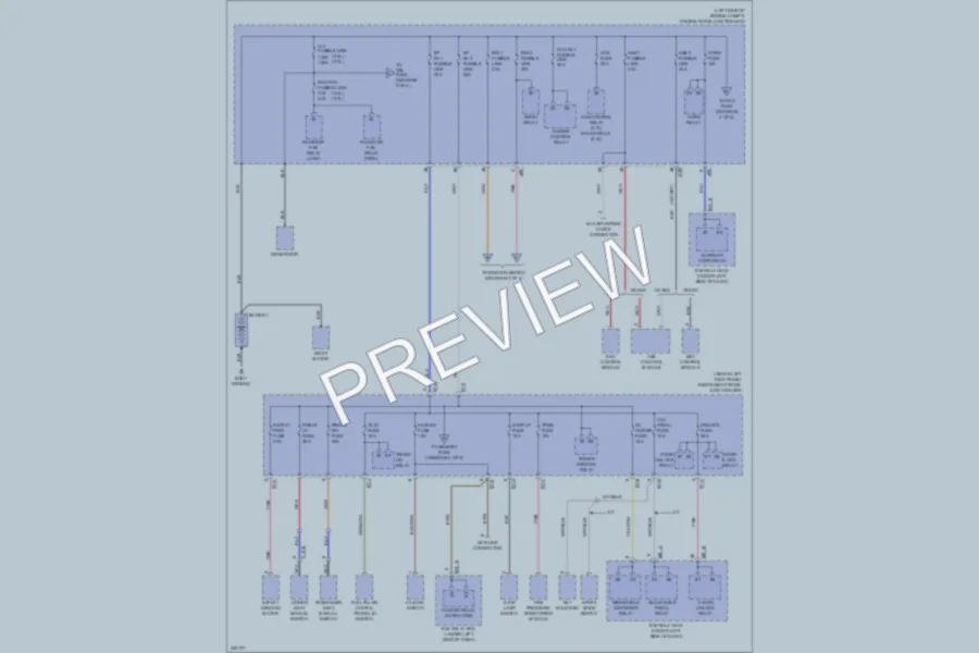2010 Kia Optima Power Distribution wiring diagram preview