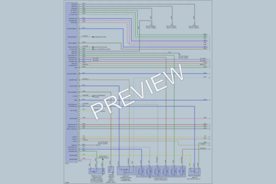2010 Kia Rio Engine Performance wiring diagram preview