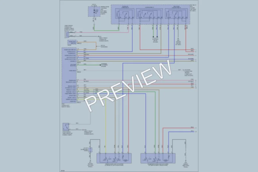 2010 Kia Rondo Anti Theft wiring diagram preview