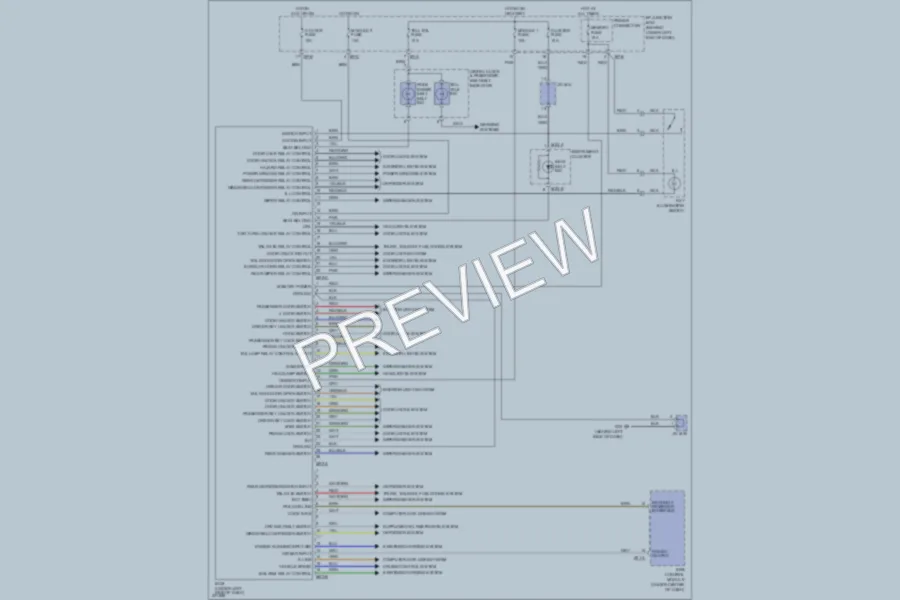 2010 Kia Rondo Body Control Modules wiring diagram preview
