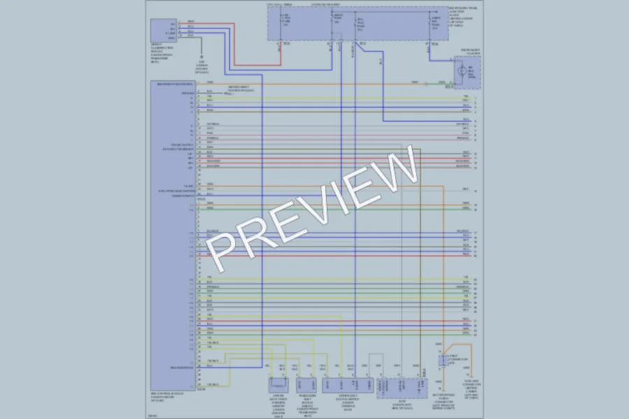 2010 Kia Rondo Supplemental Restraints wiring diagram preview