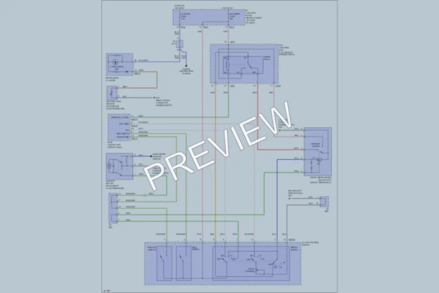 2010 Kia Rondo Wiper Washer wiring diagram preview