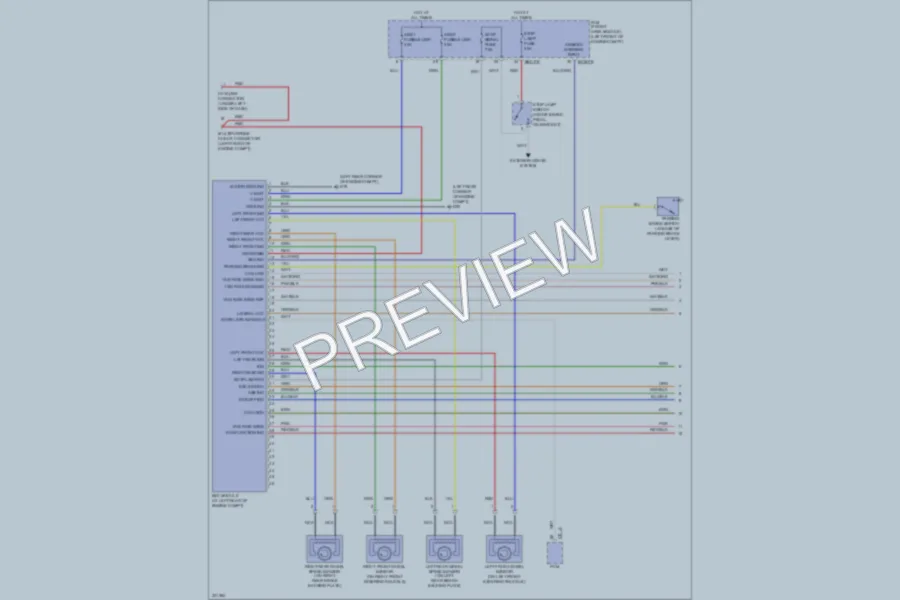 2010 Kia Sedona Anti Lock Brakes wiring diagram preview