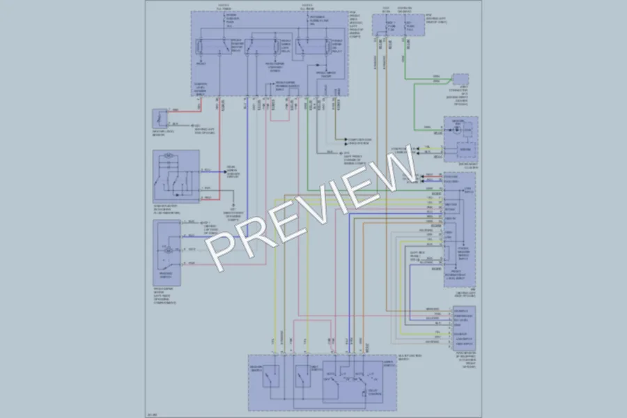 2010 Kia Sedona Wiper Washer wiring diagram preview
