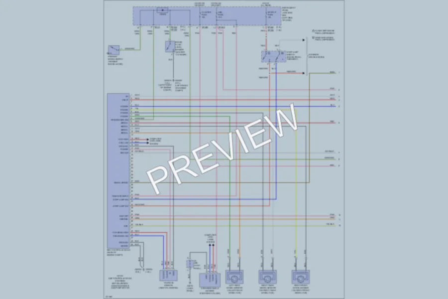2010 Kia Soul Anti Lock Brakes wiring diagram preview