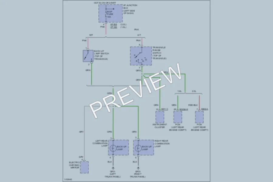 2010 Kia Soul Exterior Lights wiring diagram preview