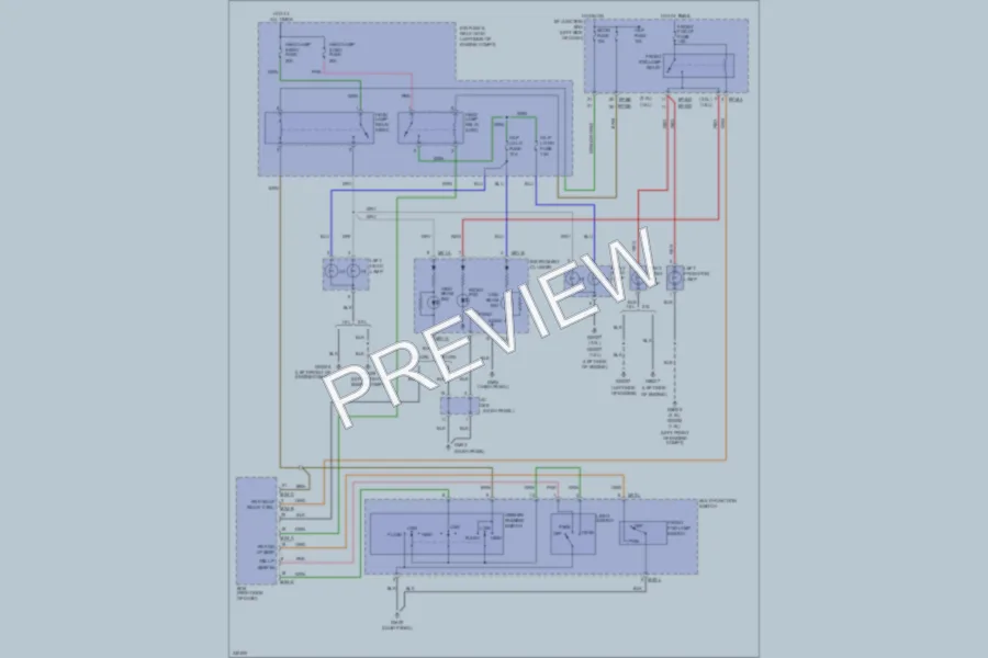 2010 Kia Soul Headlights wiring diagram preview