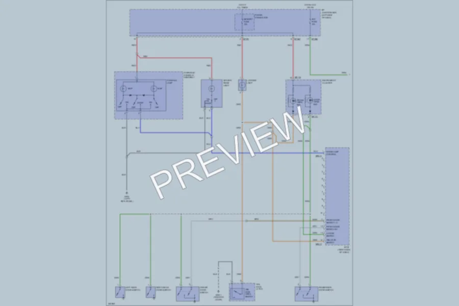 2010 Kia Soul Interior Lights wiring diagram preview