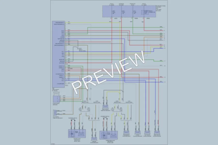 2010 Kia Soul Radio wiring diagram preview