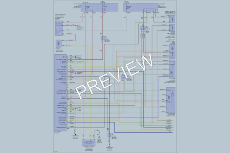 2010 Kia Sportage Air Conditioning wiring diagram preview