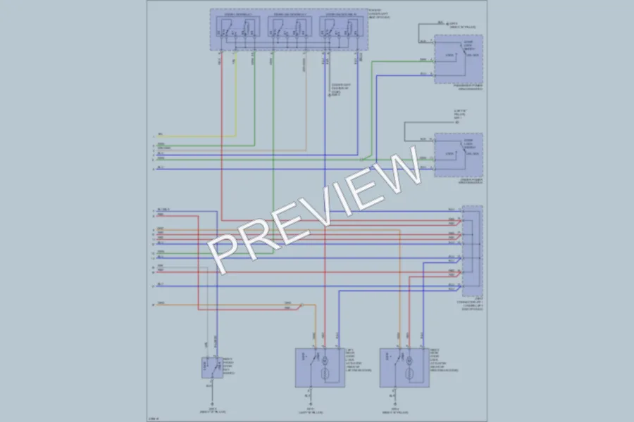 2010 Kia Sportage Anti Theft wiring diagram preview