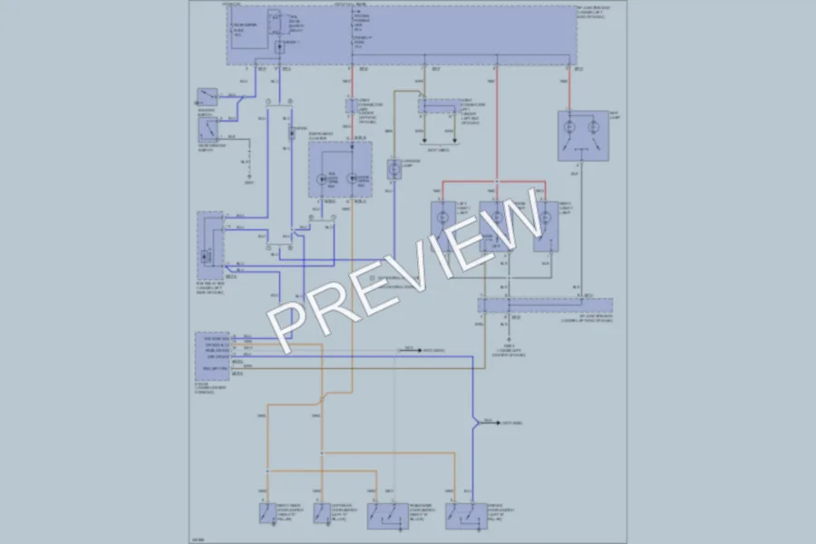 2010 Kia Sportage Interior Lights wiring diagram preview
