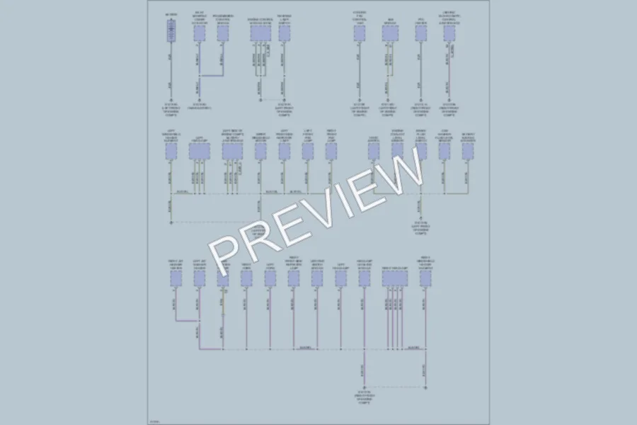 2010 LandRover LR2 Ground Distribution wiring diagram preview