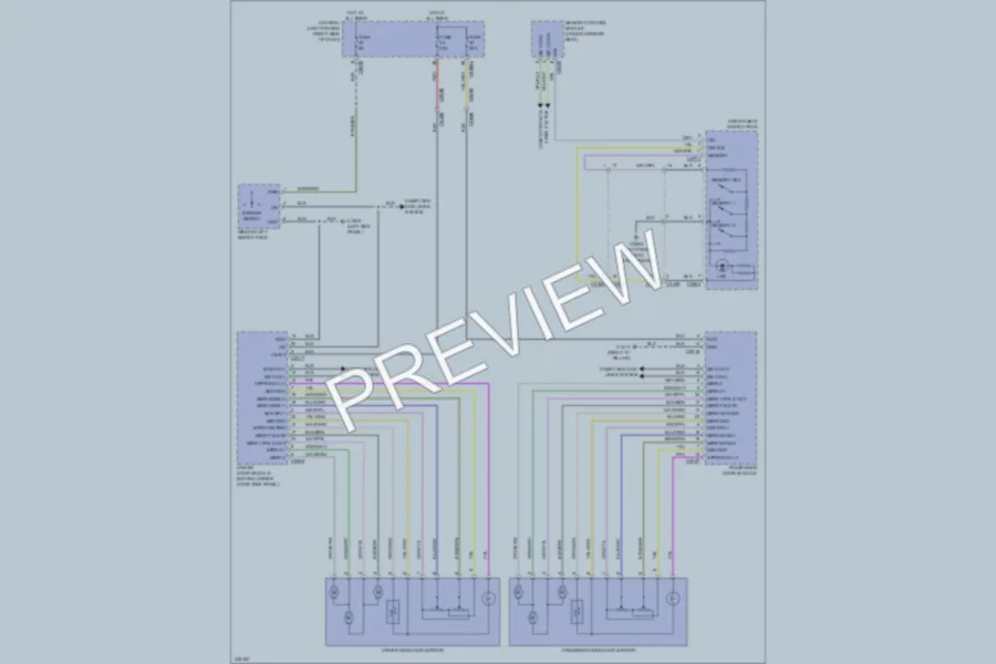 2010 LandRover LR4 Memory Systems wiring diagram preview