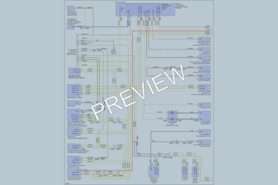 2010 LandRover RangeRover Computer Data Lines wiring diagram preview