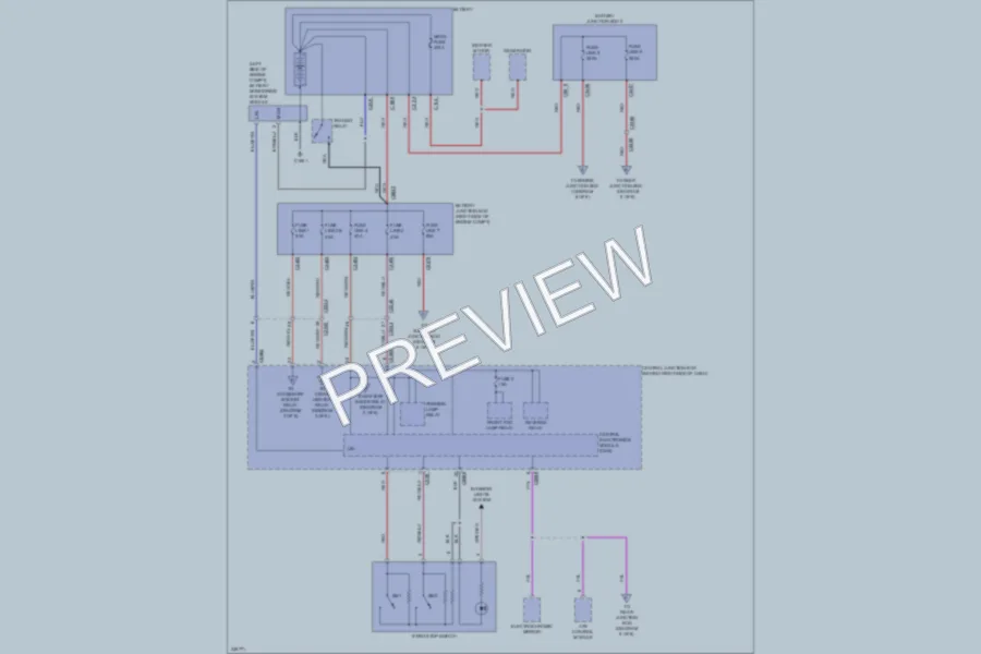 2010 LandRover RangeRover Power Distribution wiring diagram preview