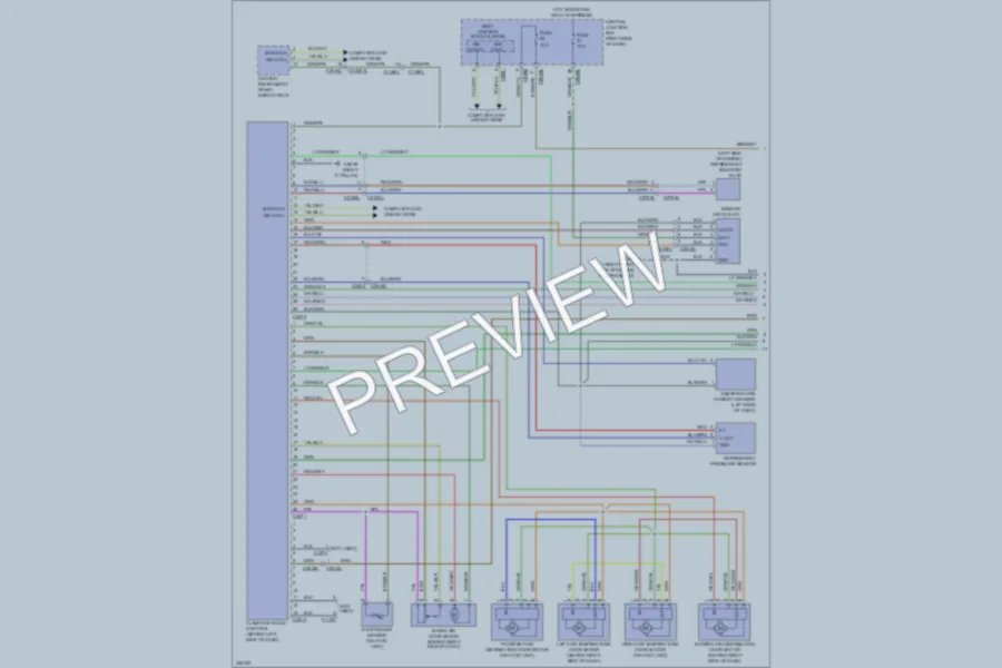 2010 LandRover RangeRoverSport Air Conditioning wiring diagram preview