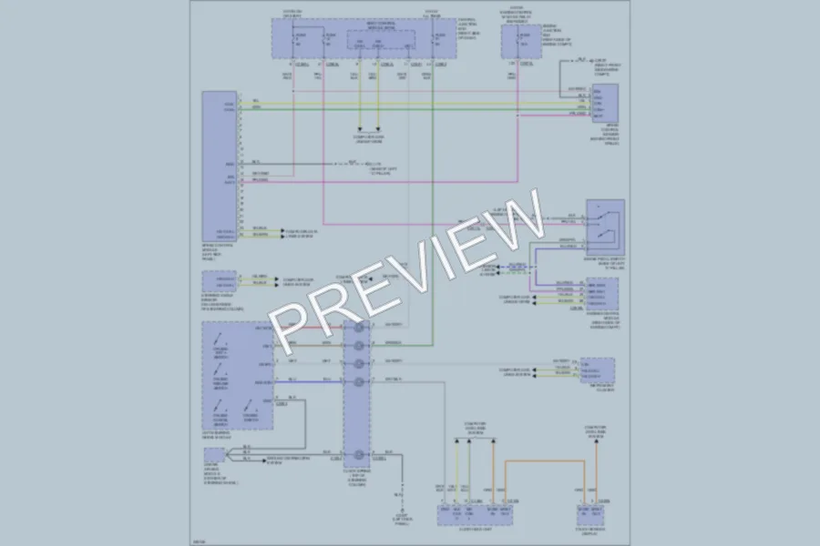 2010 LandRover RangeRoverSport Cruise Control wiring diagram preview
