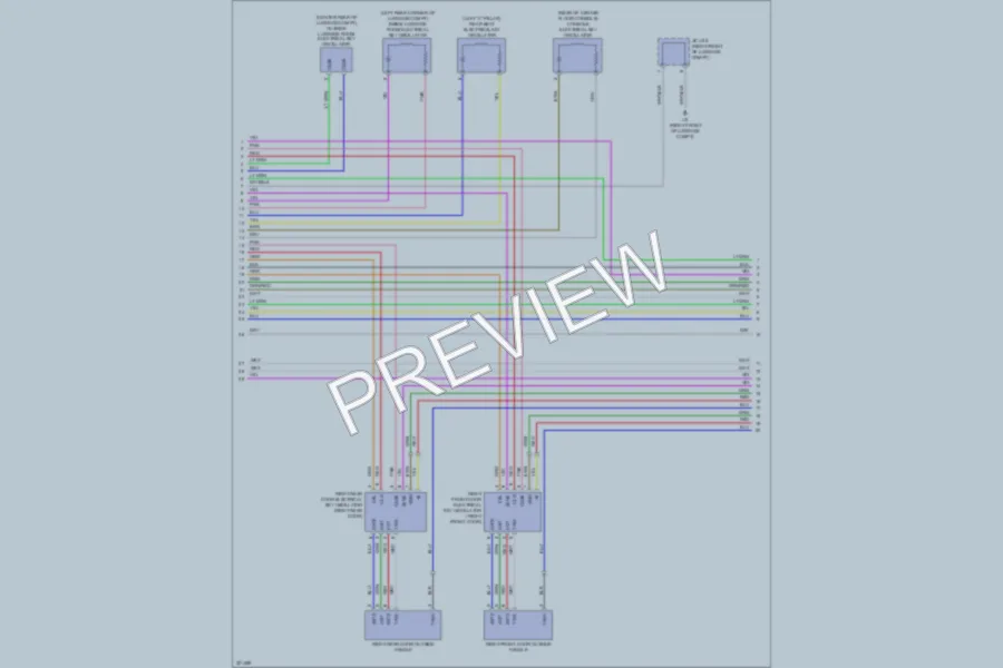 2010 Lexus GS350 Anti Theft wiring diagram preview