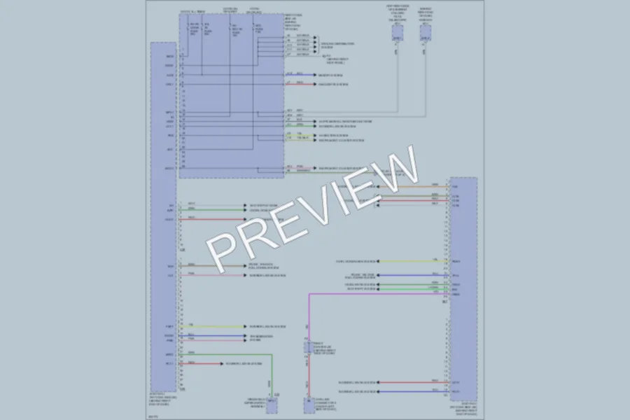 2010 Lexus GS450h Body Control Modules wiring diagram preview