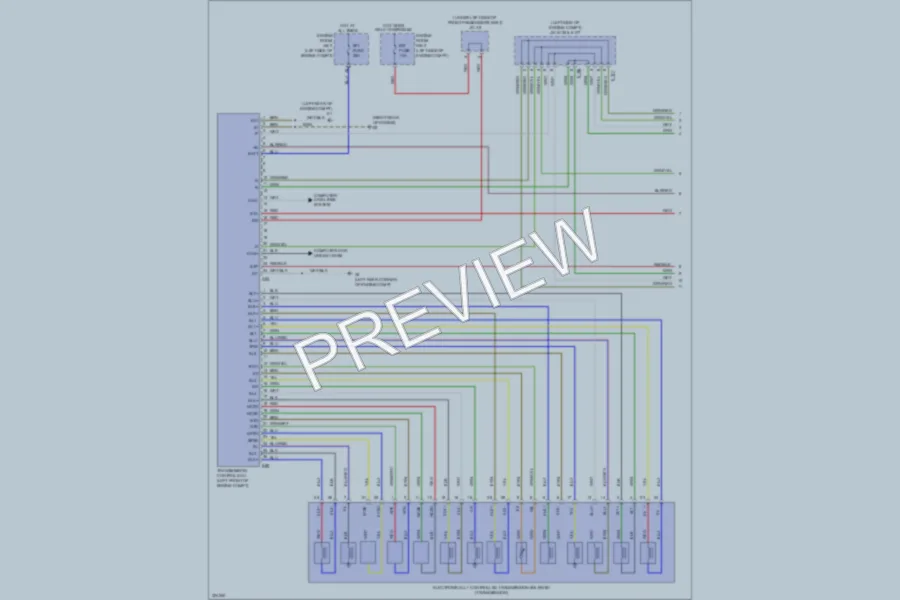 2010 Lexus GS460 Transmission wiring diagram preview