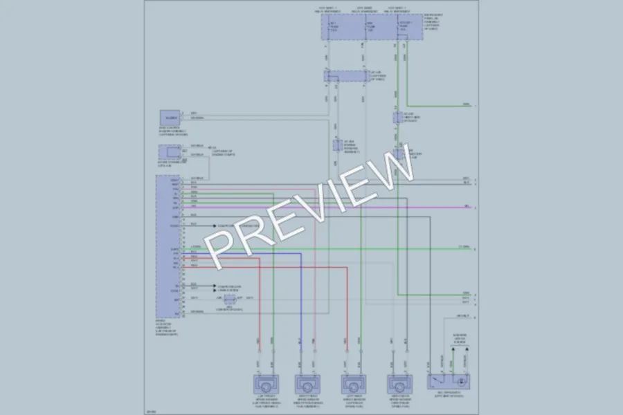 2010 Lexus GX460 Anti Lock Brakes wiring diagram preview