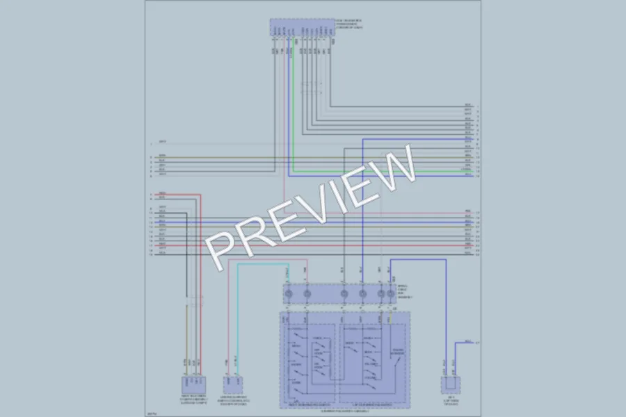 2010 Lexus GX460 Radio wiring diagram preview