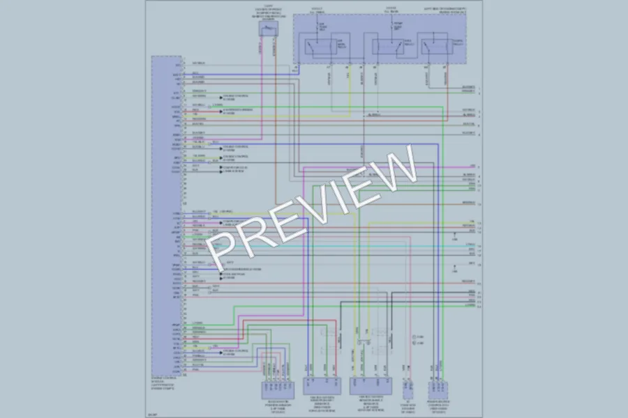 2010 Lexus IS250 Engine Performance wiring diagram preview