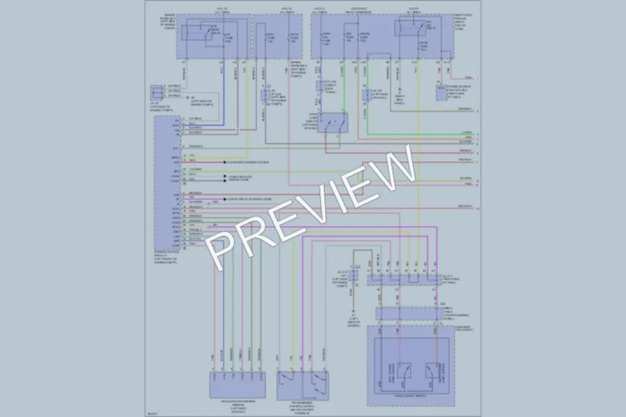 2010 Lexus IS250C Transmission wiring diagram preview
